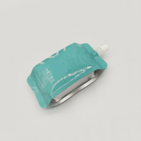 Emballage de boisson personnalisé imprimé, sachet à bec verseur de 120 ml, eau riche en hydrogène de qualité alimentaire, étanche et résistant à l'humidité