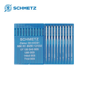 Aiguilles à coudre SCHMETZ UY 128 GAS SES taille 80 12/32 pour machine à coudre, équipement de confection de vêtements, pièces détachées - Product Image 2