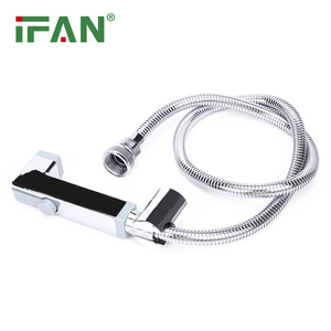 IFAN <strong>High</strong> <strong>Quality</strong> <strong>Bidet</strong> <strong>Spray</strong> 1/2&quot; <strong>Bidet</strong> Sprayer Set 1M Stainless Steel Shower Hose Chrome Plated Shattaf Set - Product Image 5