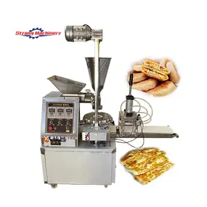 automatic meat pie making pressing machine flatbread stuffing filling shaping machine