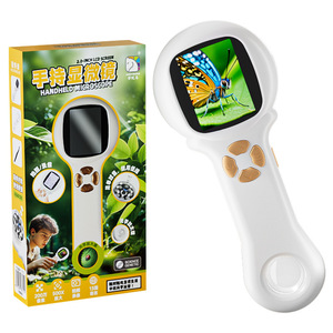 Xueyouma – Microscope portatif 3171, loupe électronique haute définition pour enfants, jouet d'expérimentation scientifique, alimenté par batterie - Product Image 3