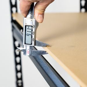 אחסון מחזיקי מחסן פלדת מתכת בינוני כבד החובה מדפי החובה - Product Image 6