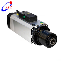 Moteur de broche à refroidissement par air 13,2 kW à changement d'outil automatique ISO30 à couple élevé pour routeur CNC JGLF71-30-24Z/13.2