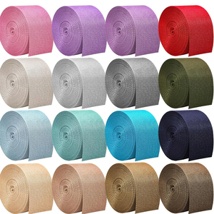 Cq Tùy Chỉnh 38Mm Đen <span class=keywords><strong>Polyester</strong></span> Vải Ribbon Vải Độ Kiên Trì Cao An Toàn Dây Đeo Dây Đai An Toàn Jacquard Cho Phụ Kiện Xe Hơi - Product Image 2