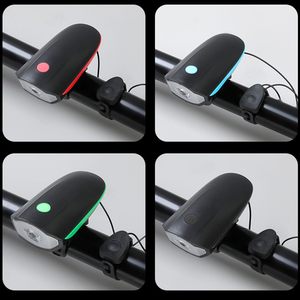 Luz Delantera <span class=keywords><strong>LED</strong></span> Impermeable <span class=keywords><strong>para</strong></span> Bicicleta con Bocina USB, Faro <span class=keywords><strong>para</strong></span> Ciclismo Nocturno en Montaña con Alarma Sonora - Product Image 6