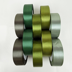 Ruban en <span class=keywords><strong>satin</strong></span> floral écologique pour mariage, emballage cadeau, décorations de fête, ruban rose fait main, nœud en ruban DIY - Product Image 3