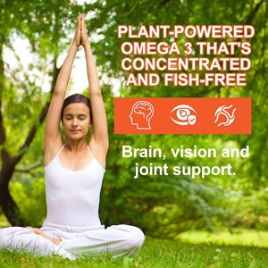 Cápsulas blandas veganas de Omega-3 de la más alta calidad con DHA para el cerebro, la visión y las articulaciones, que ayudan a la salud inmunológica y a la visión. - Product Image 4