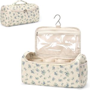 Boîte de rangement multifonction pour sèche-cheveux, trousse de toilette de voyage avec organisateur portable transparent pour accessoires de coiffure et maquillage - Product Image 6