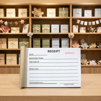 Best-seller Vente en gros Formulaires de bureau autocopiants Livres de reçus personnalisés Factures Chèques Formulaires de commande Autres cahiers