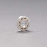 Roulement à billes miniature 603CE 3*9*4 haute température, entièrement en céramique, zircone ZrO2, structure à gorge profonde, cage en acier ouverte et scellée