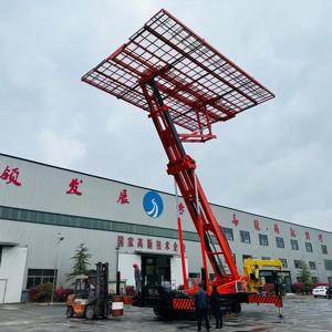 Plataforma Elevadora Móvil de Gran Altura, Elevador Hidráulico de Techo Invertido, Equipo de Elevación para Construcción Personalizado, Andamio Aéreo - Product Image 5