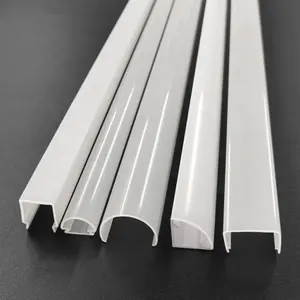 Striola Milk White Environment-Friendly <strong>Fluorescent</strong> <strong>Light</strong> Fixture Pc Plastic Lamp <strong>Cover</strong> - Product Image 4