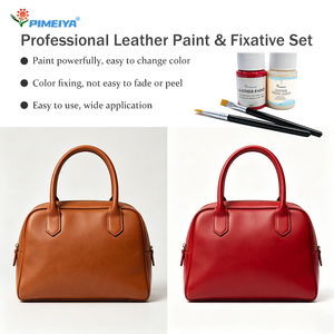 Kit <span class=keywords><strong>de</strong></span> Reparación <span class=keywords><strong>de</strong></span> Cuero con <span class=keywords><strong>Tinte</strong></span> a Base <span class=keywords><strong>de</strong></span> Agua, Colorante para Renovar Cuero con 2 Pinceles, Fuerte Anti-Decoloración, Anti-Grietas, Set DIY - Product Image 4