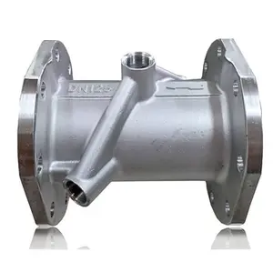 Oem Roestvrij Staal Ultrasone Watermeter Lichaam Casting Onderdelen Zand Casting Silica Sol Investeringen Gieten Precisie Gieten