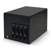 Aiyo 4-Disk NAS Network Storage Cloud Server USB & Antarmuka SSD kondisi baru tersedia