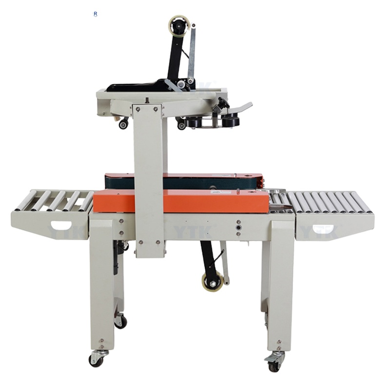 YTK Fully Automatic Carton Tape Sealer Adhesive Tape Postal Express Box Sealing Packing Machine