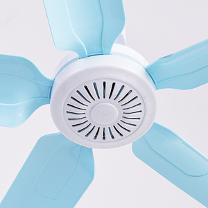 Mini Ceiling Fan Five Blade Remote Control Electric Fan For Dorm Room Household Use - Product Image 3