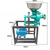 Machines de broyage d'aliments pour animaux, broyeur de maïs, machine de broyage à sec et humide pour manioc, pommes de terre, tomates, céréales, blé, millet