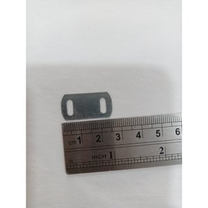 Stainless Steel <b>Metal</b> Gasket Double Hole 50mm X 30mm For DIY Bag Hardware Accessory - Product Image 4