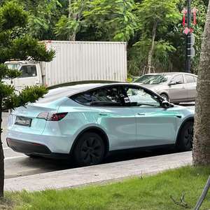 Blue Green Color Change Vinyl Film - Removable Automotive <strong>Wrap</strong> for Cars Motorcycles <strong>Boats</strong> Car Sticker - Product Image 3