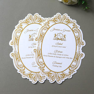 Индивидуальная черная фольга, свадебное меню, открытка, программа для деловых мероприятий, открытка на заказ, день рождения, детский праздник, поздравительная открытка - Product Image 5