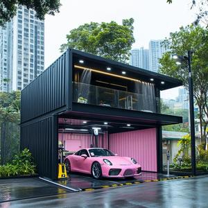 Bâtiments préfabriqués à faible coût, garages mobiles pour voitures, conteneurs, garages préfabriqués et kits de garages à vendre - Product Image 5