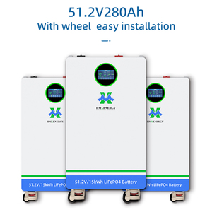 แบตเตอรี่ลิเธียมไอออน 48V 280Ah 15kWh 8000 รอบการใช้งาน IP20 แบบแยกส่วนติดผนัง CAN 15kW รับประกัน 5 ปี ระบบพลังงานแสงอาทิตย์ HMX-ESS 15kWh สำหรับบ้าน - Product Image 5
