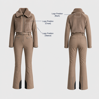 Combinaison de ski pour femme, vêtements de ski, combinaison de ski de luxe pour femme, combinaison de ski imperméable pour femme, tenues de ski pour femme, OEM personnalisé