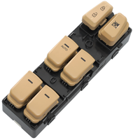 Interruptor Maestro de Elevalunas Eléctrico Izquierdo de 16 Pines 93570-3S000YDA para Hyundai Sonata 2010-2015, Repuesto Eléctrico Automotriz