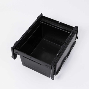 Großhandel Obst Gemüse stapelbare Kiste Langlebiger großer Kunststoff behälter für logistische Lagerung Wettbewerbs fähiger Preis Logistik kiste - Product Image 4