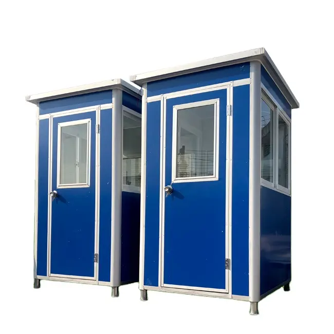 Prefabricated Small Outdoor Toll Booth Security Guard House