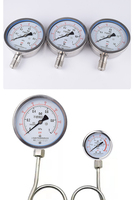 Drukmeter met roestvrijstalen filmkast Roestvrijstalen drukmeter Y-60BF-1~100MPa