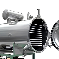 Industriële automatische vriesdroogmachine met hoge veiligheidsnormen en pomp voor voedselverwerking, fruit- en snoepdroging