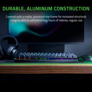 2025 Venta caliente Original <span class=keywords><strong>Razer</strong></span> <span class=keywords><strong>Huntsman</strong></span> Mini Gaming Keyboard Chroma RGB Lighting PBT Keycaps <span class=keywords><strong>Teclado</strong></span> ergonómico 60% con factor de forma - Product Image 5