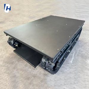 소형화물 플랫폼, 마이크로 유압 굴삭기 섀시, 크롤러 섀시, 고무 벨트, 건설 기계 부품 - Product Image 3