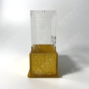 Wholesale Custom Modern Clear Acrylic Tzedakah Box New Jewish Charity Donation Container for Easy Assembly Indoor/Outdoor - Product Image 5