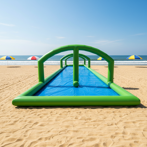 Toboggan aquatique gonflable personnalisé <span class=keywords><strong>pour</strong></span> l'extérieur, modèle City N Slide, <span class=keywords><strong>pour</strong></span> <span class=keywords><strong>location</strong></span> commerciale et événements urbains - Product Image 1