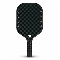 Raquette de pickleball PatsSport personnalisée exclusive avec noyau en nid d'abeille en fibre de verre, ensemble complet, pressée à froid, extérieur, 16 mm d'épaisseur