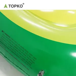 Alfombrilla de agua inflable <span class=keywords><strong>gigante</strong></span> TOPKO para adultos y niños, bonito flotador de <span class=keywords><strong>piscina</strong></span> de aguacate - Product Image 6