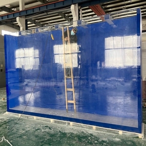 <strong>Best</strong> Price Acrylic Blue Supermarket Commercial Sex Natural Aquarium Fish Turtle <strong>tank</strong> - Product Image 1