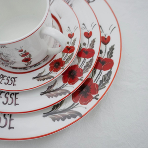 Assiette en céramique haut de gamme exquise pour cuisine occidentale, motif Soleil Lune Étoile, 10 pouces, assiette plate, coffret cadeau, assiettes en céramique - Product Image 4