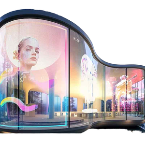 Led Màn hình hiển thị HD trong suốt phim video tường P4 màn hình trong nhà ngoài trời đầy đủ màu sắc mỏng tùy chỉnh LED Tường - Product Image 6