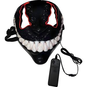 Máscara LED Venom Purge <span class=keywords><strong>de</strong></span> <span class=keywords><strong>Halloween</strong></span>, Recargable y Ecológica, Disfraz para Adultos con Función <span class=keywords><strong>de</strong></span> Iluminación para Fiestas <span class=keywords><strong>de</strong></span> <span class=keywords><strong>Disfraces</strong></span> - Product Image 1