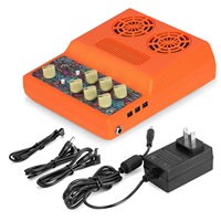 Caline CA-100G Amplifier Gitar Elektrik Speaker Amplifier Gitar Elektrik Baterai Terpasang Dengan Efek Distorsi Delay Aksesoris Gitar