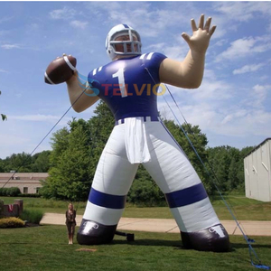 Jugador de Rugby Inflable Jugador de Fútbol Inflable Personaje Inflable Jugador de Fútbol para Exhibición de Eventos - Product Image 1