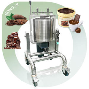 Premier Moulin à Chocolat à Meules Humides 5kg 7kg avec Réservoir de Stockage, Raffineur et Mélangeur de Cacao - Product Image 1
