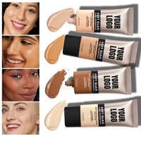 XM meilleur prix marque privée fond de teint satin doux glamour OEM ODM couverture moyenne fond de teint soins du visage produits de maquillage