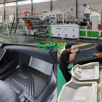 Machine de fabrication de tapis de voiture TPE de qualité supérieure presse à caoutchouc extrudeuse de revêtements de sol pour véhicules