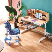 Table d'étude ergonomique basse, XXZ-6 de bureau de table d'étude d'étudiants de meubles d'enfants