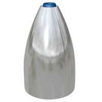 Plomb de pêche en tungstène de 10g en forme de balle pour montage Texas, poids pour vers, matériel de pêche au bar, vente en gros OEM